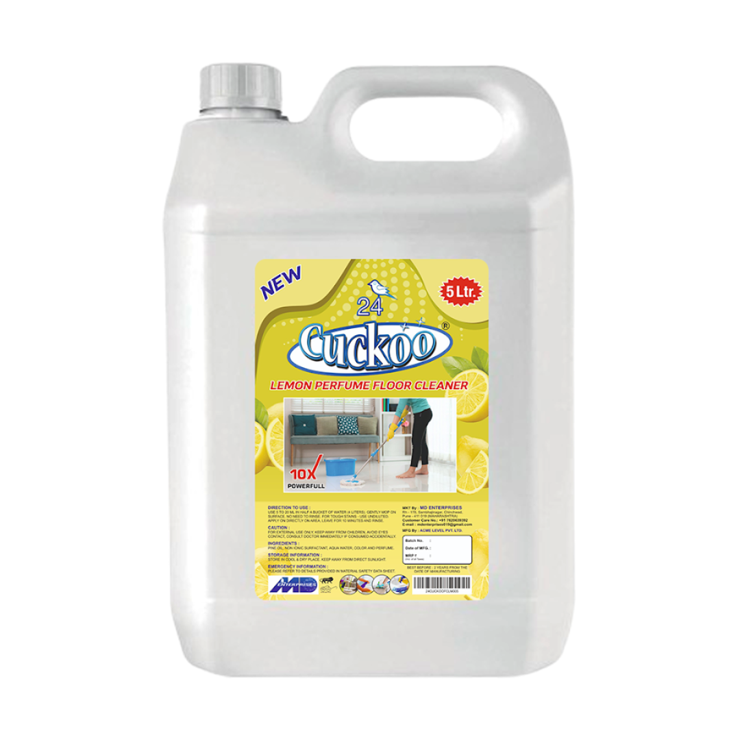 Lemon Floor Cleaner 5 Ltr (Phenyl)