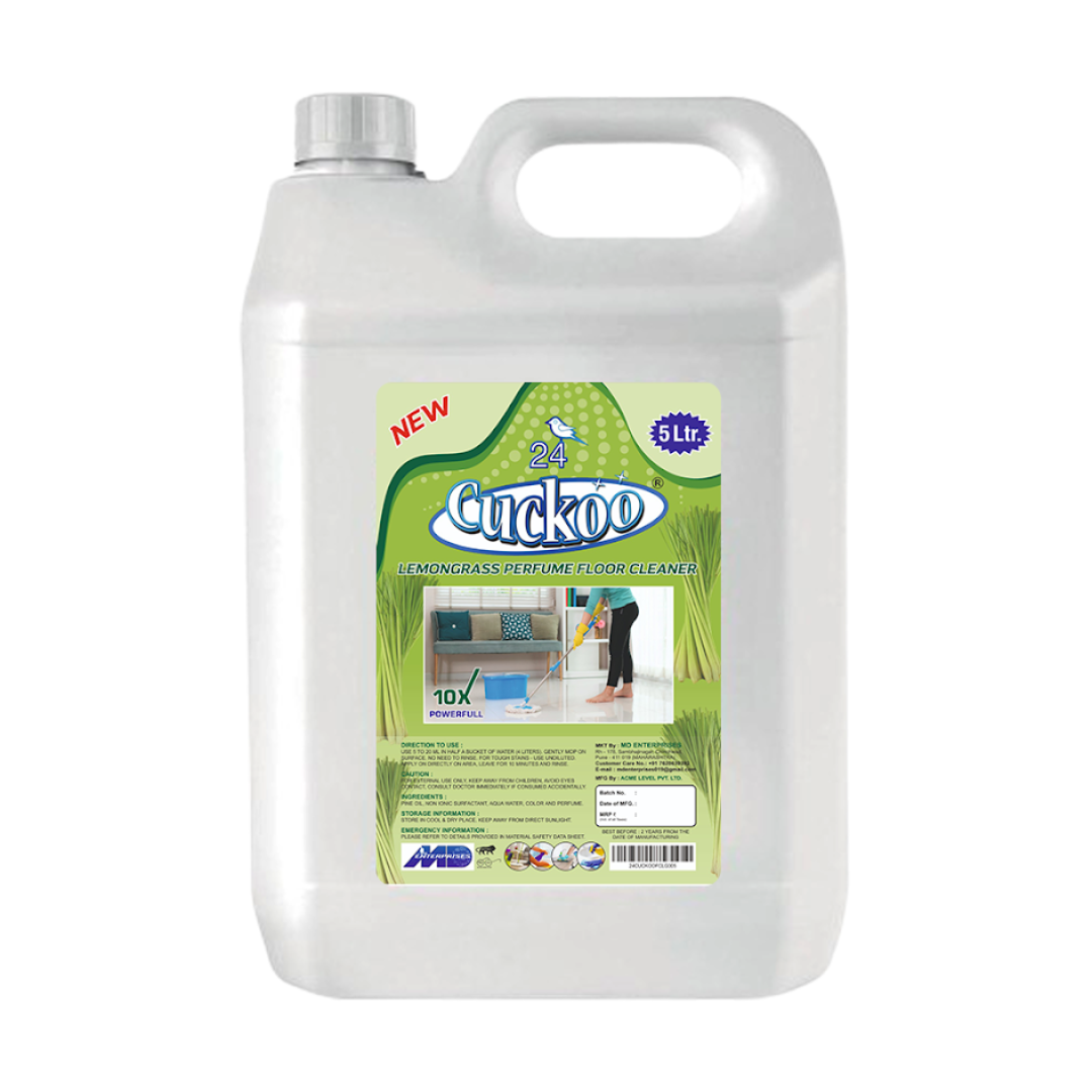 Lemongrass Floor Cleaner 5 Ltr (Phenyl)